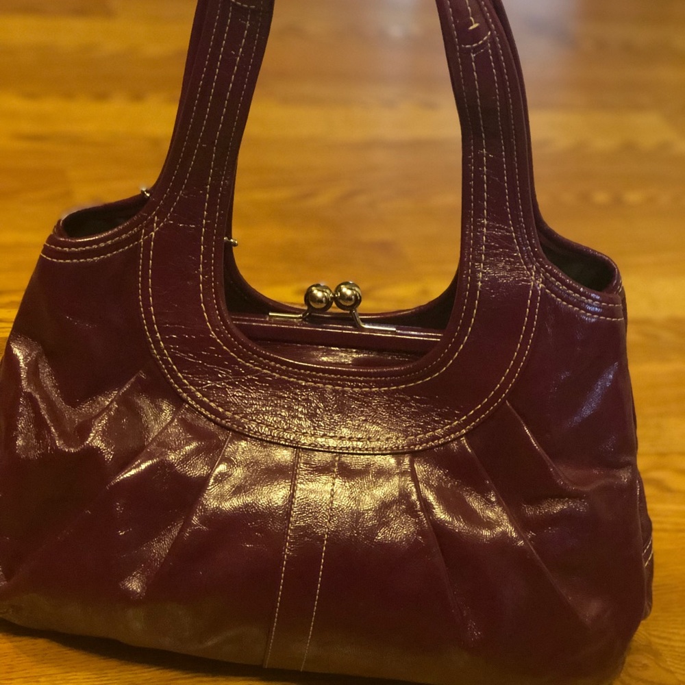 Coach Patent Leather Tote - Serial No.G0969-F15481